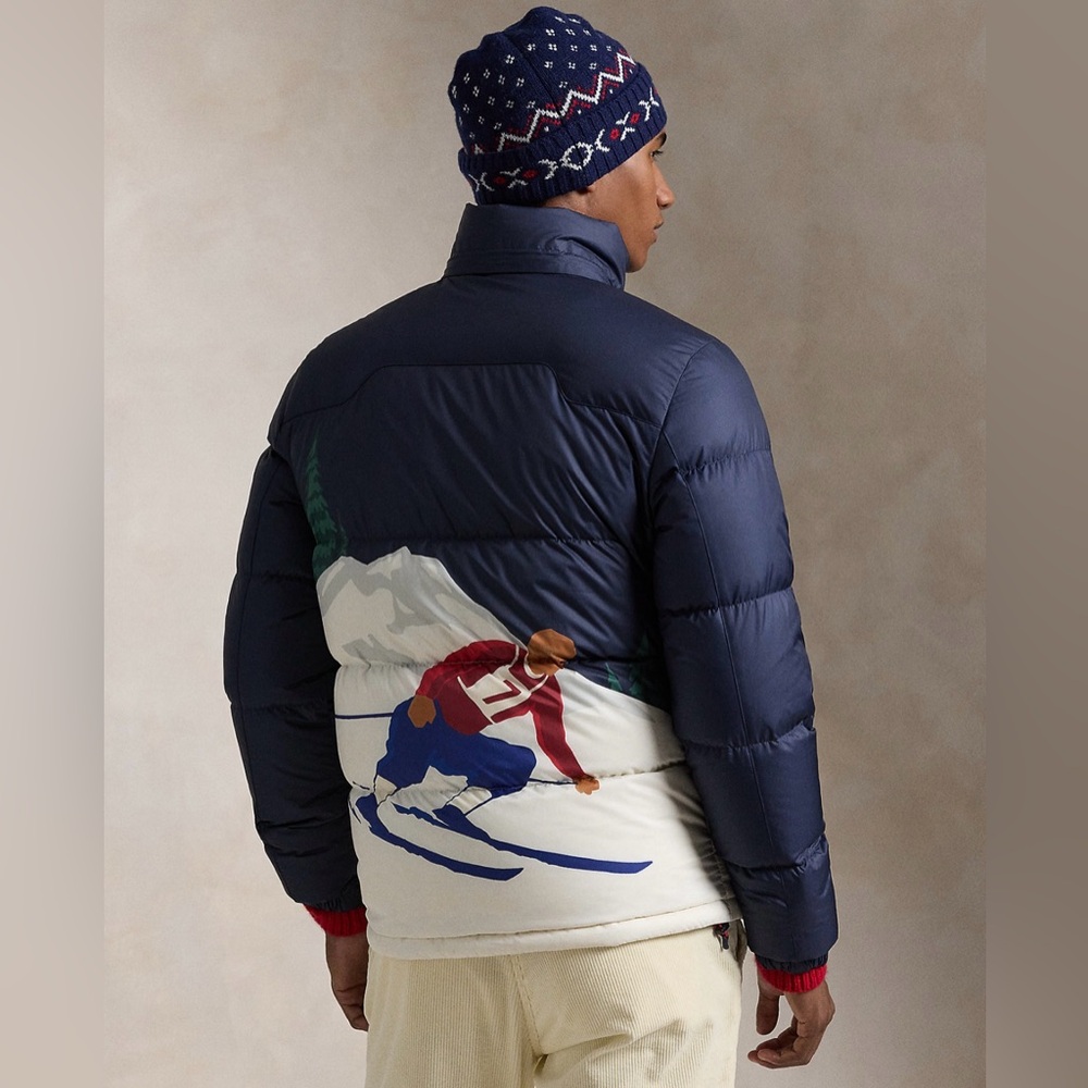 Polo Ralph Lauren –‎ Unisex The Gorham Ski-Print Down Jacket - Picture 4 of 6